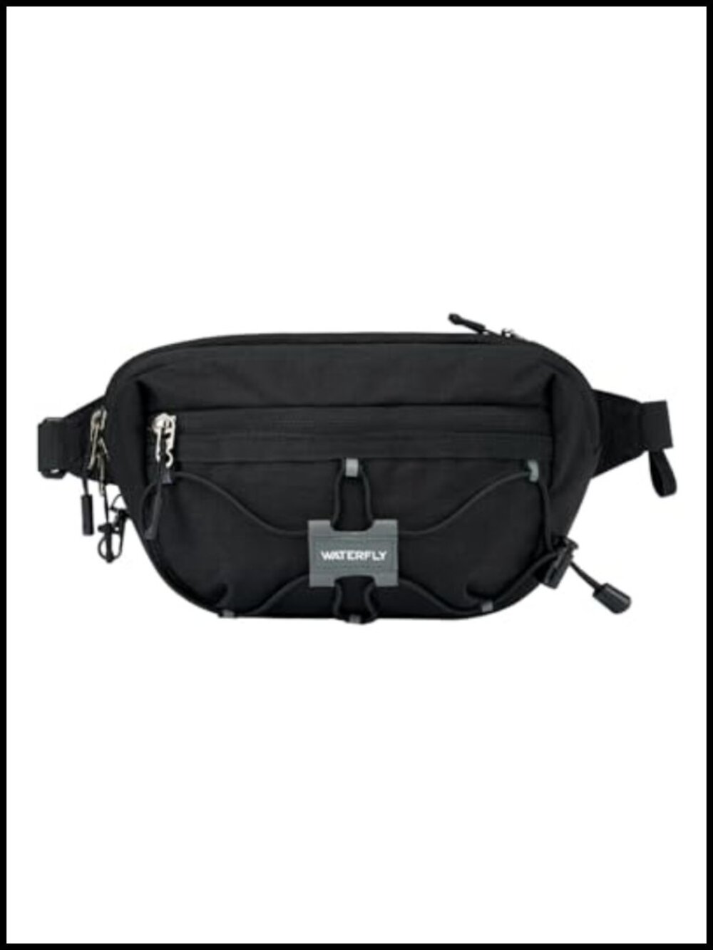 Water Resistant RFID Blocking Fanny Pack Nylon Travel Hiking Waist Bag